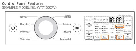 LG Top Load Washer – Cycles and Options 